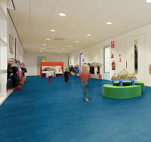 Forbo Marmoleum Decibel on Order 326135 marine фото 2 | FLOORDEALER